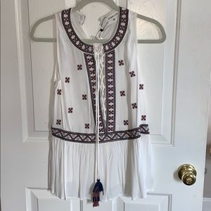 NWT Patterned Blouse